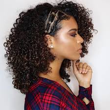 For longer styles or more challenging hair types, shaved sides make hair easier to wear. Side Swept Curls Hairstyles Naturallycurly Com Naturallycurly Com