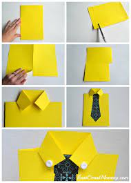 Begin by printing both the template for the card as well as the template for the tie and pocket pieces. East Coast Mommy Shirt And Tie Father S Day Card