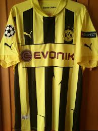 The uefa champions league is a club football competition played every year which is run by the union of european football associations (uefa). Borussia Dortmund Cup Shirt Football Shirt 2012 2013 Sponsored By Evonik