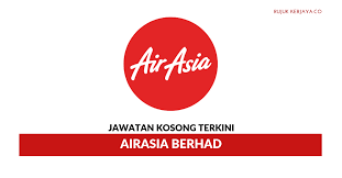 Cari jawatan kosong malaysia terkini 2021. Jawatan Kosong Terkini Airasia Berhad Kerja Kosong Kerajaan Swasta