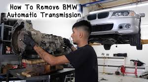 Customer says the transmission is stuck in 2nd or 3rd gear and will not shift. How To Remove Bmw E46 Automatic Transmission Youtube
