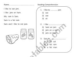 New stories (except for a few old favorites). Reading Comprehension For Phonics Esl Worksheet By Nutcharat
