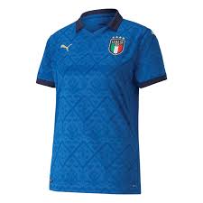 In unserem fußballshop finden sie das ökonomische fußballtrikot. Puma Italien Damen Heim Trikot Em 2020 Blau Dunkelblau Fussball Shop