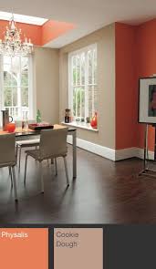Cream Orange Colores De Casas Interiores Combinaciones De Colores Interiores Colores De Interiores