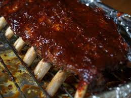 Persimmon And Peach Bbq Baby Back Ribs
