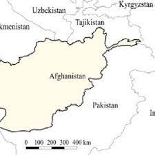 In 2019 afghanistan was the number 113 economy in the world in terms of gdp (current us$), the number 138 in total exports, the number 118 in total imports, the number 182 economy in terms of gdp per capita (current us$) and the number 123 most complex economy according to the economic complexity index (eci). Location Of Afghanistan In World Map Download Scientific Diagram