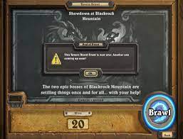 To participate in this brawl, each player must create their own deck. Tavern Brawl Hearthstone Wiki