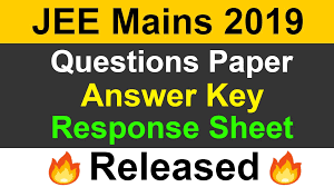 Jee main april 2019 question papers. Jee Mains 2019 January Question Paper Answer Key And Response S