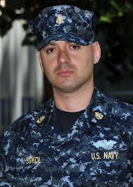 Chief Petty Officer Dimtry Sokol participating as an