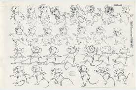 Racine, wisconsin, copyright 1990 printed in usa dimensions: Auction Howardlowery Com Disney Rescuers Down Under 114 Production Photocopies Of Model Sheets Drawings Storyboard 1990