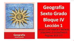 #715,216 in libros en español. Primaria Sexto Grado Geografia Bloque 4 Leccion 1 Paginas 112 117 Youtube