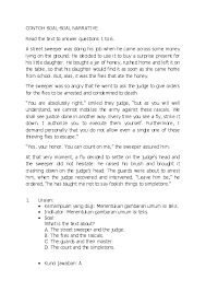 Dalam bahasa inggris kita mengenal adanya jenis text bukan. Doc Ix Latihan Soal Narrative Text Nur Rina Martyas Ningrum Academia Edu