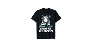 Mein Fick Dich Kommt Von Herzen - T-Shirt, black : Amazon.de: Fashion
