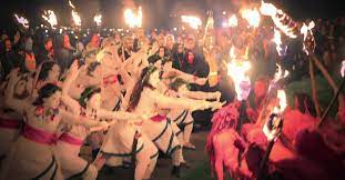 Beltane was widely celebrated until the 18th century in ireland, scotland and wales. Beltane Fire Festival 2019