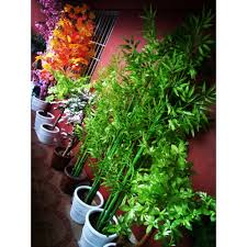 Pink and white or custom; Artificial Plants Artificial Bamboo Artificial Trees Shopee Philippines