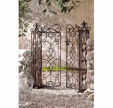 Gartentor Florenz 2 Tuerig Antik Look Romantik Gartentor Schmiedeeiserne Gartentore Alte Gartentore