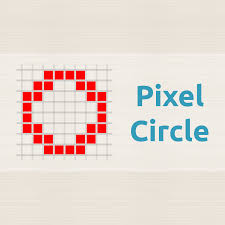 Pixel art logo (done in 32x32) : Pixel Circle Oval Generator Minecraft Donat Studios