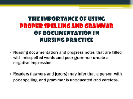 Documentation In Nursing Practice