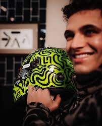 Here's your reminder that Lando dropped his 2025 helmet yesterday 😍