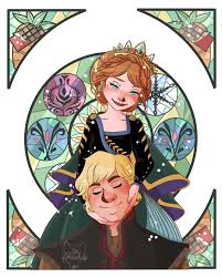 Thalia Des Bois Fleuris On Instagram Love Is Real The New King And Queen Of Arendelle Disney Princess Art Disney Fan Art Disney Drawings