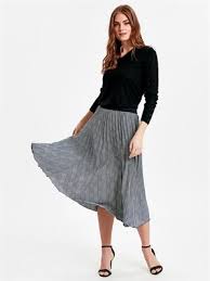Pleated Skirt Skirt With Beli Tire Lc Waikiki Pileli Etek Etek Kadin