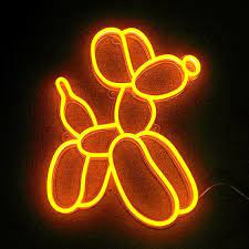 Neon Puppy Light Neon Pets Neon Light Decorations Neon Light Wallpaper Neon Wallpaper Wallpaper Iphone Neon