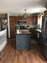 Kitchen Island Diy Slate Tile By Sherwin Williams Painted Stair Railing Kitchen Renovation Farmho Farmhouse Kitchen Colors Kitchen Style Kitchen Renovation