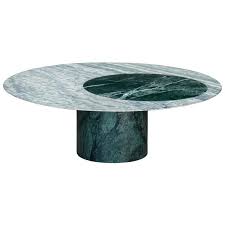 Proiezioni Coffee Table In Verde Alpi And Cipollino Marble By Elisa Ossino Goruntuler Ile Mobilya