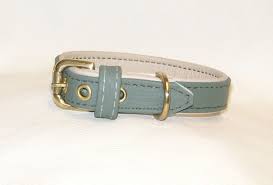 Olive Green And Cream Leather Dog Collar By Newforestcrafts 12 00 Leather Dog Collars Dog Collar Leather