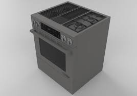 3d electrical appliances kitchen unit
