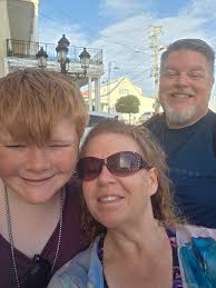 On board the cruise ship in Florida with the Miami skyline behind us. We  are ready to sail. #Bahamas #IvanMisner