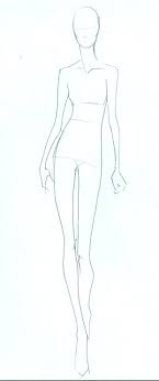 Fashion Drawing Model Templates This women dress design template is downloadable and customizable. fashion drawing model templates