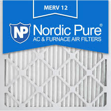 Nordic Pure 16 In X 16 In X 1 In Allergen Pleated Merv 12 Fpr 9 Air Filters 6 Pack Furnace Filters Pure Products Electrostatic Air Filter