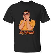 Bad bunny playboy magazine cover back: Bad Bunny Merch T Shirt Concert 2020 Thank You For The Memories Resttee