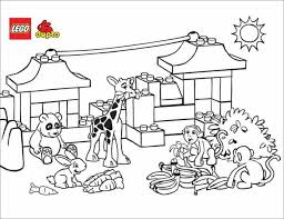 Lego Zoo Coloring Pages Lego Coloring Pages Lego Coloring Animal Coloring Pages