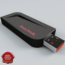Sandisk Slice Usb Flash Drive 3d Model Ad Usb Slice Sandisk Model Flash Drive Usb Flash Drive Usb