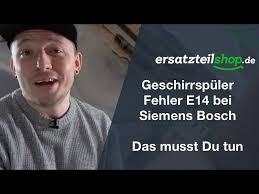 Wasserhahn emoji gehört zu der kategorie symbole, unterkategorie transportschilder. Geschirrspuler Fehler E14 Siemens Bosch Geschirrspuler Zieht Kein Wasser Youtube