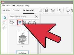 This opens the page manager. How To Remove Pages From A Pdf File Readers Image House Joker Card