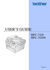 Mfc425cn duk i'm trying to install the driver with network settings, but i cannot locate a network connected brother machine and completethe driver installation. Brother Mfc 7820n Network Monochrome Laser Multifunction Center Manuals Manualslib