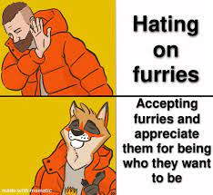 Recently saw some furry hate going around on this and some similar  subreddits, I promise that the majority of furries are good people just  trying to be who they want to be!