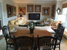 Home channel farmhouse style living room room home room design dining room sets dining room table custom homes dining room. Eating And Watching Tv In Living Dining Room Combo Dining Room Combo Living Room Designs Living Dining Room Combo
