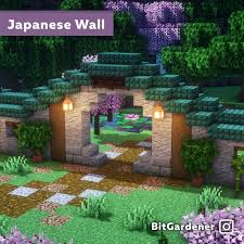 Your minecraft plants are a decoration for your garden. Minecraft Garden Wall Designs Novocom Top