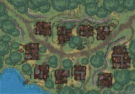 Lmop Map Conyberry Ruins 47 X 33 Dungeondraft Pathfinder Maps Village Map Dnd World Map