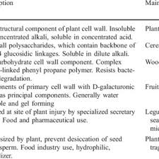 Pdf Dietary Fibre In Foods A Review