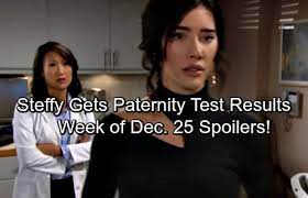 No hating here though, you are still beautiful. The Bold And The Beautiful Spoilers Week Of Dec 25 Steffy Learns Baby Daddy S Identity Paternity Test Result Changes Lives Celeb Dirty Laundry