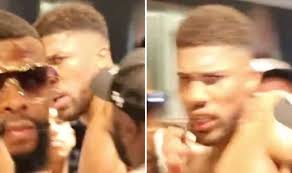 Anthony Joshua explodes in tunnel altercation after Usyk loss