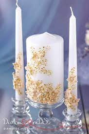 You will find a huge. Flowers Unity Candle Personalized Votive Candles Gold And Ivory Wedding Luxury Traditional Wedding Pillar Cand Pillar Candles Wedding Candles Henna Candles