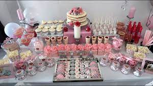 باقل التكاليف حضرت بوفيه كلاس وجد راقي لاول عيد ميلاد بنتي desserts buffet cake