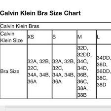 Calvin Klein Bra Measurements