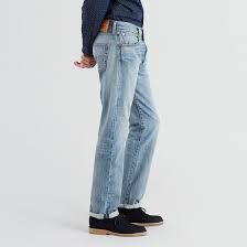 Levis 501 Original Fit Jeans Rhythm Blues Ltwt